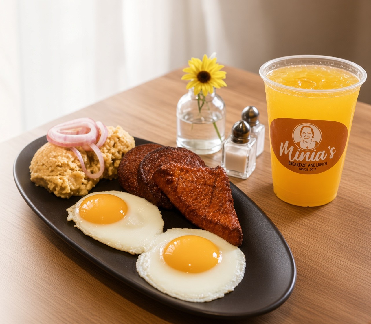 Minias breakfast